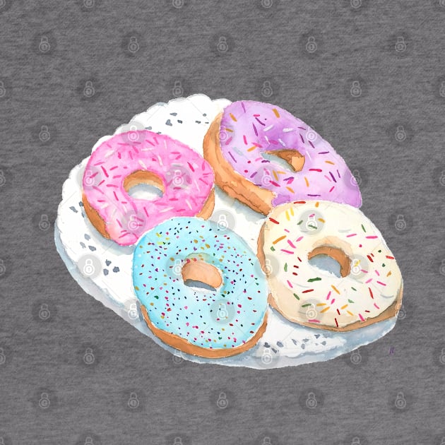 Four Donuts by thejodylinn